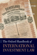 The Oxford Handbook of International Investment Law - Orginal Pdf